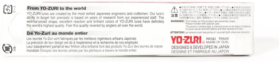 Yo-Zuri Deep Diver Kristall Minnow 90mm R1134 Meister 5-1/4-Inch bronze, bronze 5-1/4-Inch