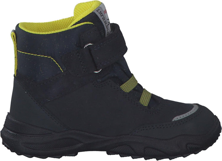 Superfit Jungen Glacier Warm Gefütterte Gore-tex Schneestiefel 22 EU Weit Blau Gelb 8020, 22 EU Weit
