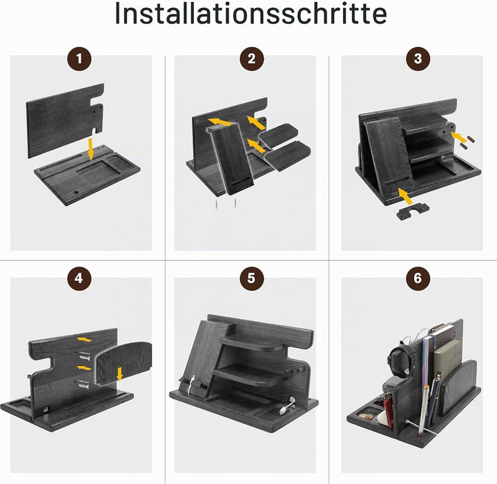 Weihnachten Geschenke für Männer Geburtstag Holz Telefon Dockingstation Geschenke für Papa Weihnacht