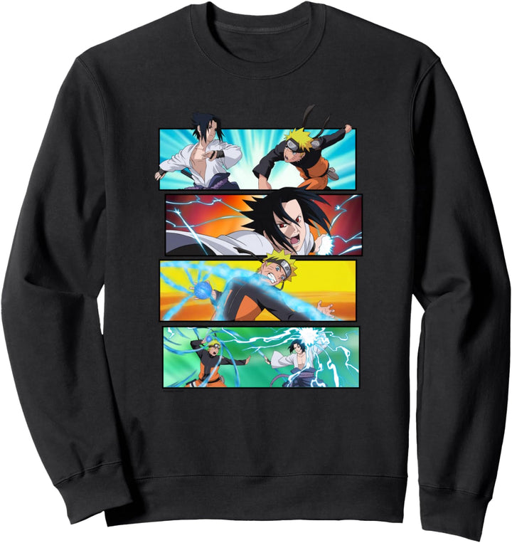 Naruto Shippuden Naruto vs Sasuke Sweatshirt