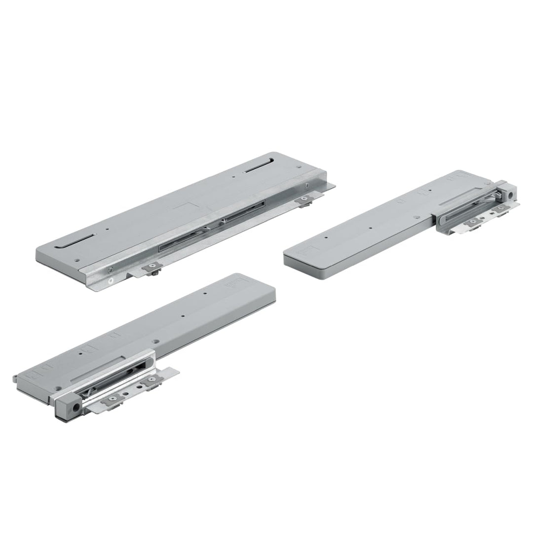 HETTICH 9242240 Top Line L Silent System Schliessdämpfung 3 türig 50kg, für Schiebetüren, Silber