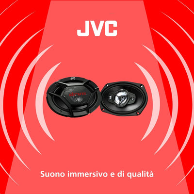 JVC CS-DR6940 4-Wege Einbau-Lautsprecher 550W Inhalt: 1 Paar