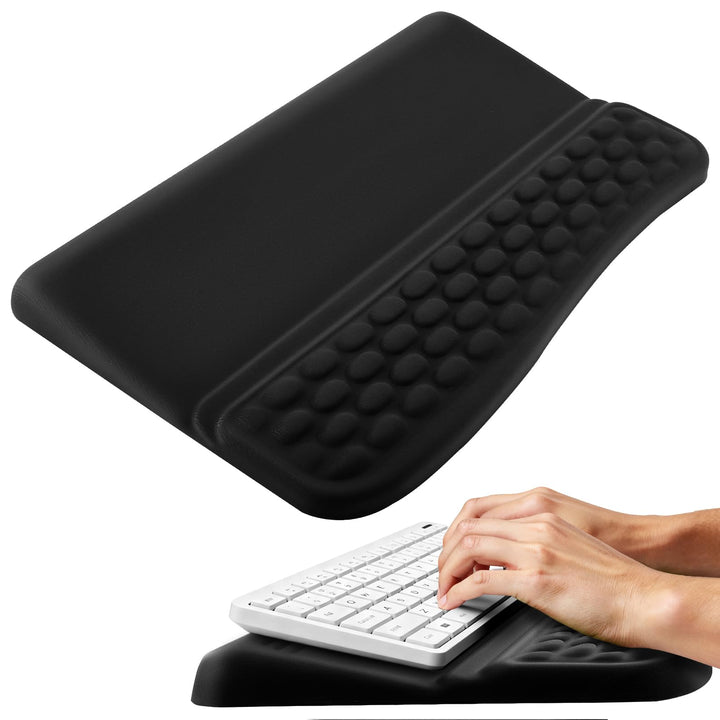 Handballenauflage Tastatur,Handstütze Tastatur Handauflage Ergonomisch,Memory-Schaum Rutschfest Tast