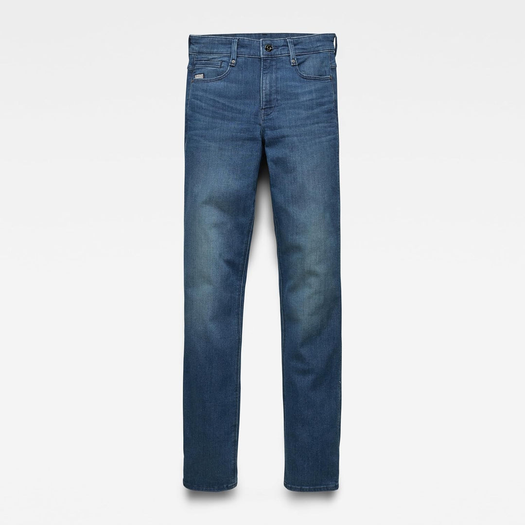 G-Star Damen Noxer Straight Jeans 23W / 28L Blau (Faded Neptune Blue D17192-6550-c571), 23W / 28L Bl