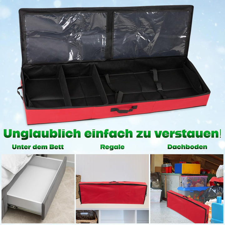 Weihnachtsbaum Lagerung Christmas Tree Aufbewahrungstasche mit Reissverschluss & Tragegriff, Tannenb