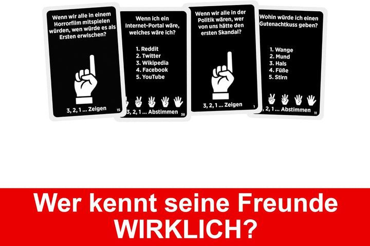 Mattel Games IF YOU WERE A PARTY GAME - Partyspiel für Erwachsene mit witzigen Fragen und Abstimmung