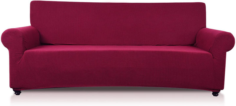 PETCUTE Sofaschoner elastisch sofabezug Sofa Schutz Abdeckung Couch sofaüberwurf sesselschoner 1 Sit