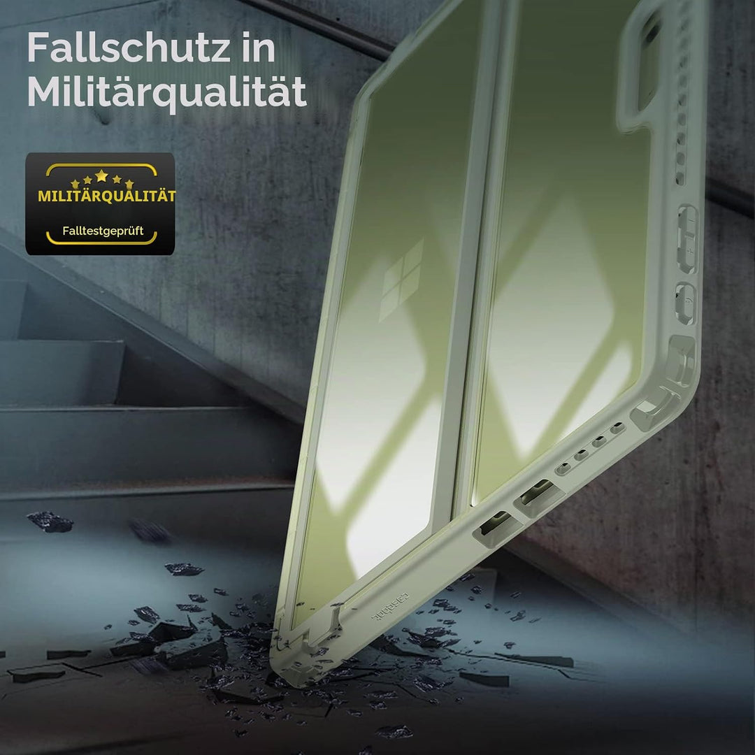Fintie Hülle für Microsoft Surface Pro 9 / Pro 9 5G 13 Zoll 2022, Stossfeste Robuste Hartschalen Sch
