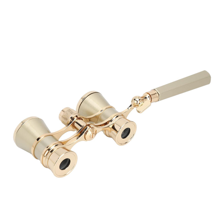 dsheng Theaterbrille Mini-Fernglas, Opernglas-Fernglas 3X25 Aluminiumlegierungskette Tragbar für Kun