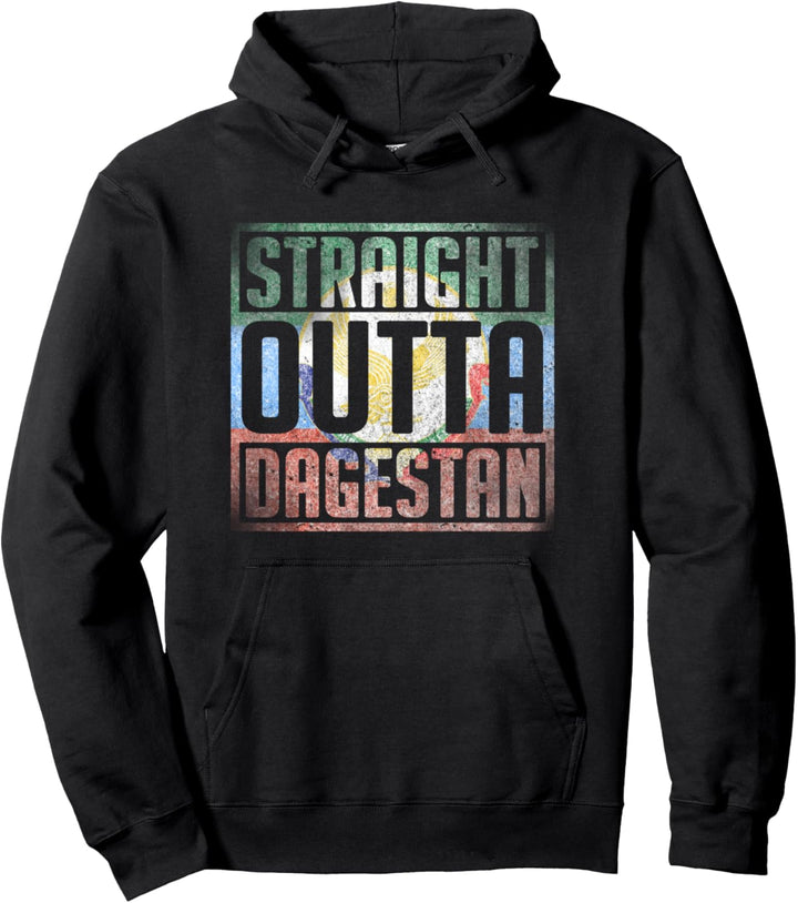 Degestan Power, Vintage Dagestan, Dagestan Flagge, Dagestan Pullover Hoodie