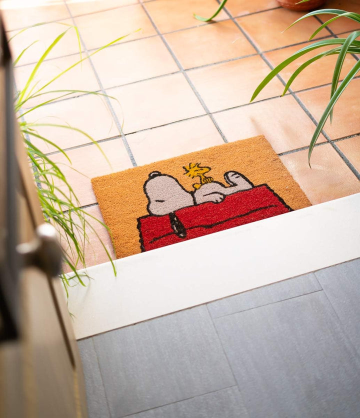 Grupo Erik Kokosmatte Fussmatte Peanuts Snoopy Schmutzfangmatte 40x60 cm - Peanuts Snoopy Geschenke