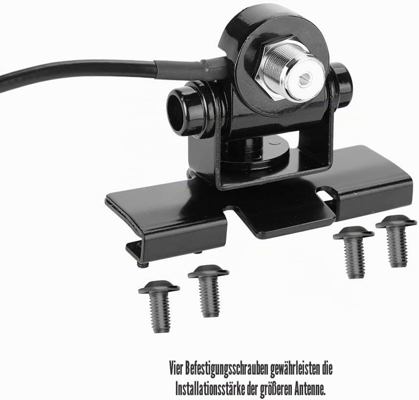 Halterung für Mobilfunkantenne, Universalhalterung für Autoantenne für Kofferraumdeckel/Schrägheck/T