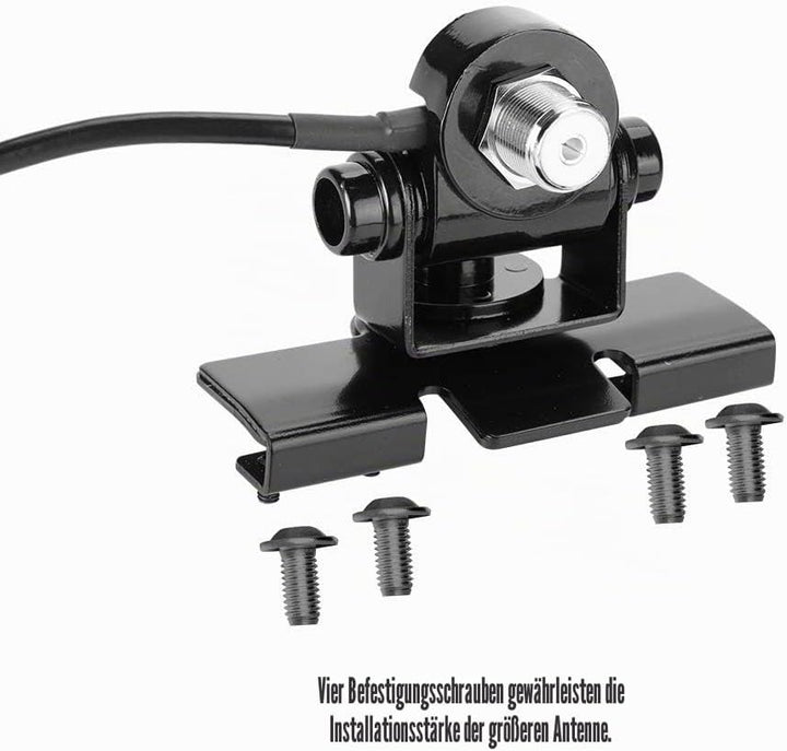 Halterung für Mobilfunkantenne, Universalhalterung für Autoantenne für Kofferraumdeckel/Schrägheck/T