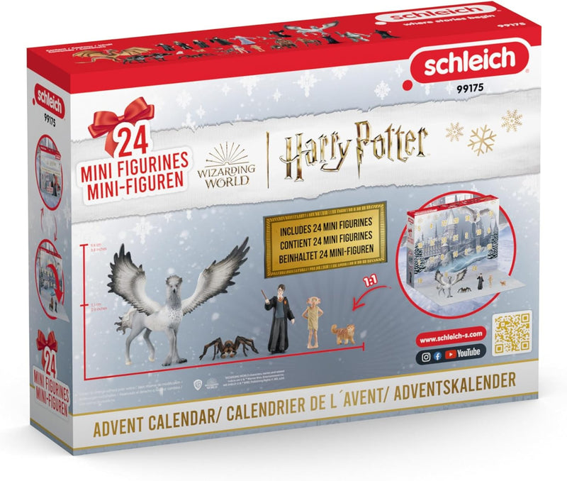 Schleich 99175 Harry Potter Adventskalender 2024, ab 6 Jahren, Harry Potter, Playset, 37 x 9 x 28,7