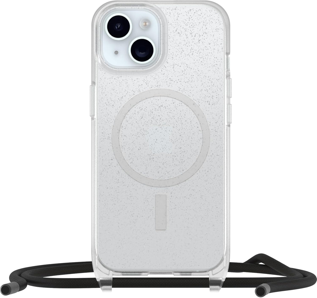 OtterBox React Necklace Hülle mit MagSafe für iPhone 15, ultraschlanke, schützende Hülle mit Verstel