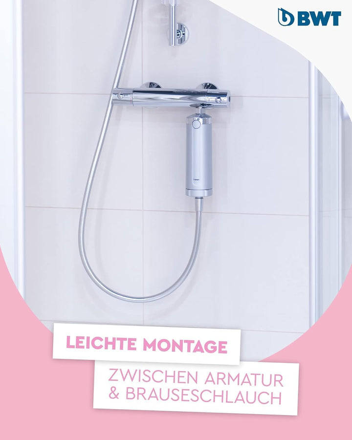 BWT Quick & Clean Antikalk-Filtersystem Jahrespaket | Reinigung per Knopfdruck für ein kalkfreies Ba