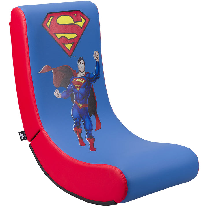 Subsonic Superman - Rock'n'seat junior gamer chair- Kinder/Jugendliche Gaming-Stuhl offizielle Lizen