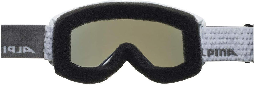 Alpina Sports Unisex Smash 2.0 Mm Skibrille (1er Pack) Einheitsgrösse Weiss, Einheitsgrösse Weiss