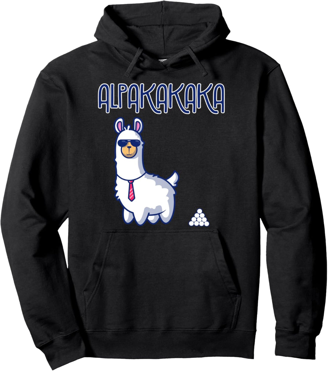 Lustige Alpakakaka Designs Pullover Hoodie