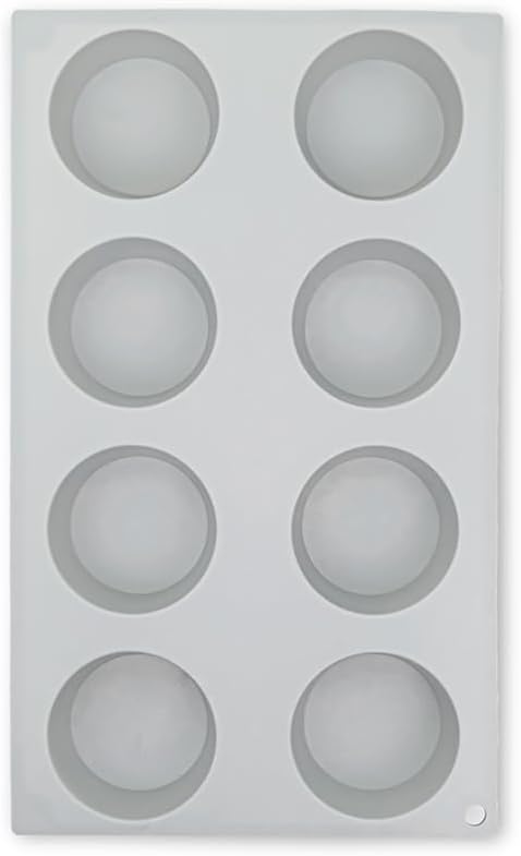 CÉCOA • Kuchenform • Backform für 8 Muffins • Silikon Pro • Antihaftbeschichtung & robust • Einfache