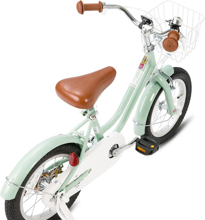 STITCH Bubble 12/14/16/18 Zoll Kinderfahrrad für 2-9 Mädchen Fahrrad, Mädchen Fahrrad mit Stabilisat