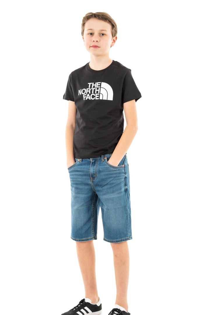 The North Face Jungen Easy T-Shirt 152 Tnf Black-tnf White, 152 Tnf Black-tnf White