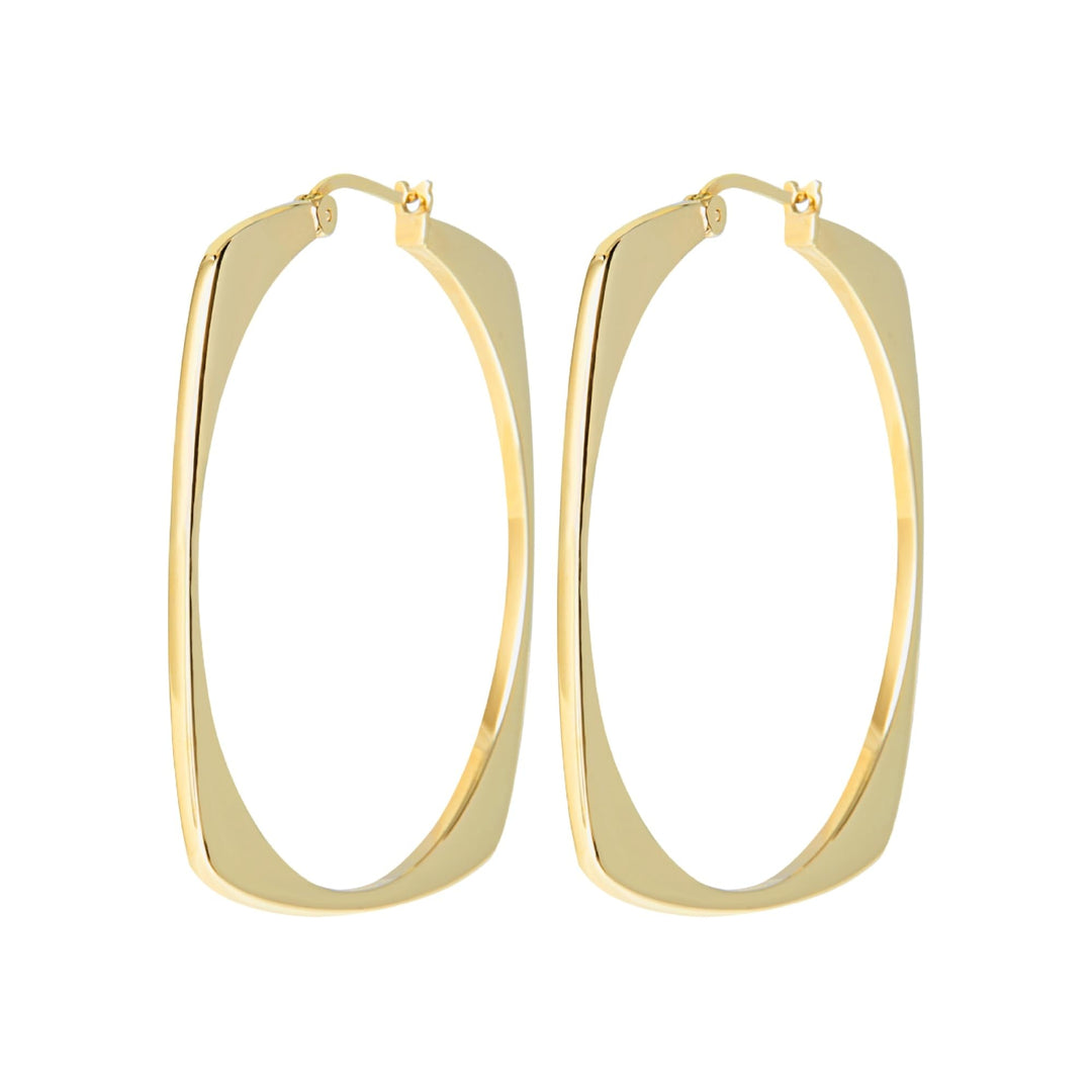 BREIL - Ohrringe NEW TETRA aus stahl für frau Einheitsgrösse Gold, Einheitsgrösse Gold