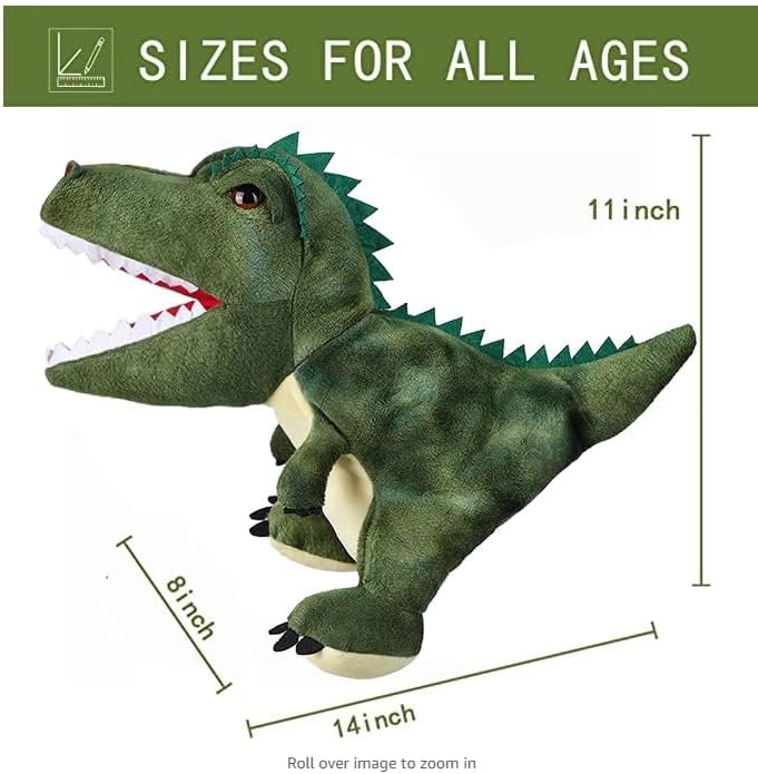 Dinosaurier Handpuppen Dinosaurier Spielzeug, Dinosaurier Puppen für Kinder, Dinosaurier Kuscheltier