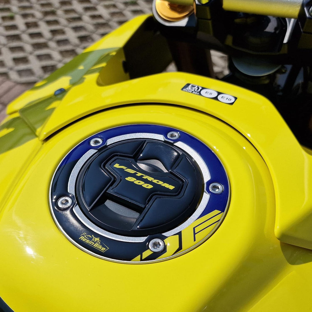 Resin Bike Sticker Set Motorrad Kompatibel Mit Suzuki V-Strom 800 De 2023. Schutz Motorrad Tank Basi