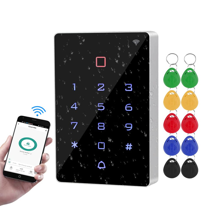 FusyTuly WiFi Tuya RFID Zugangskontrolle Tastatur IP68 wasserdichte Access Controller Tastatur WG26/
