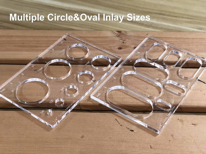 Router Jig Butterfly Star Inlay Templates, Dekorative und Router Templates für die Holzbearbeitung (