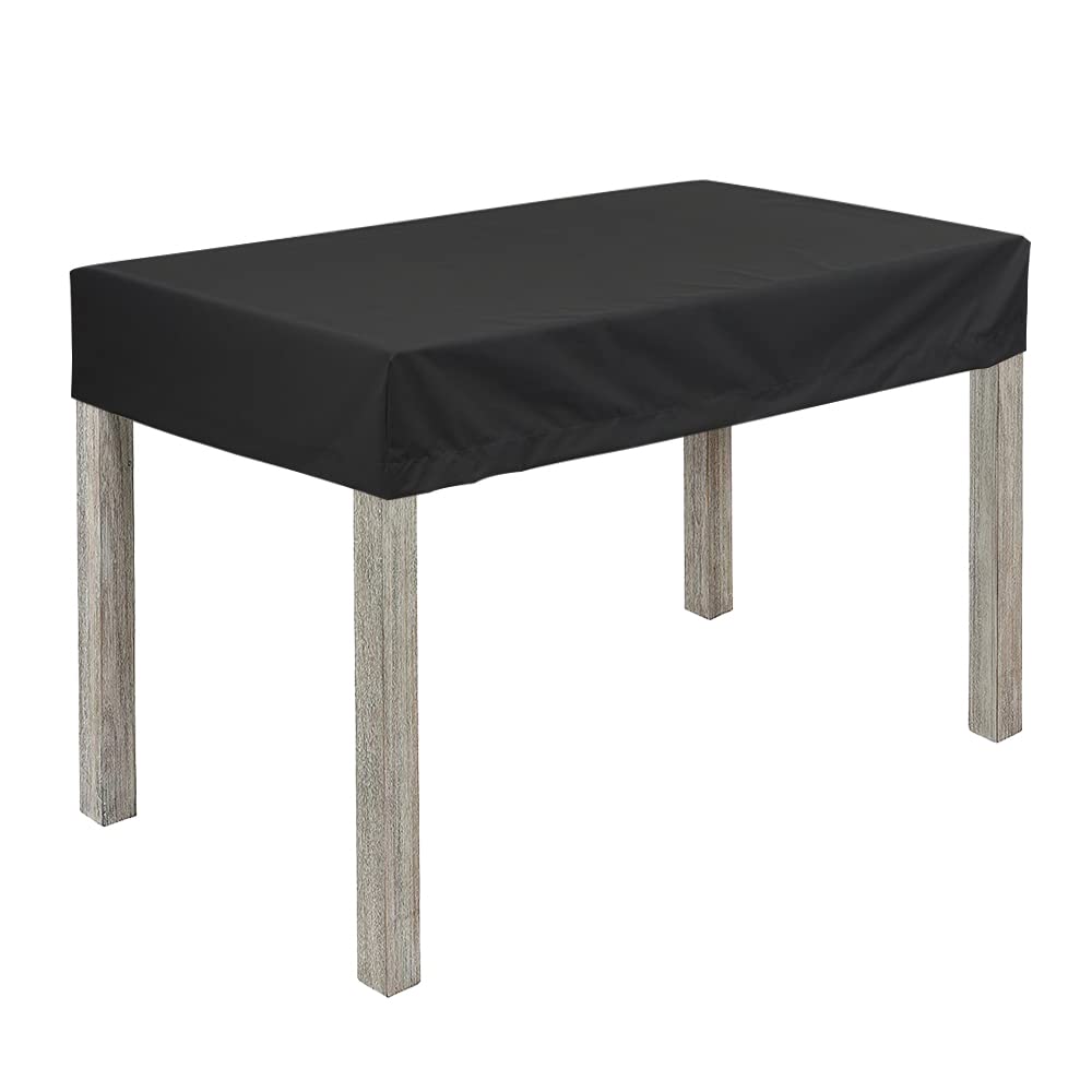 Tischplattenhülle 160x90x15cm Schutzhülle wasserdicht UV - beständigGartenmöbel Gartentisch Hülle Ab