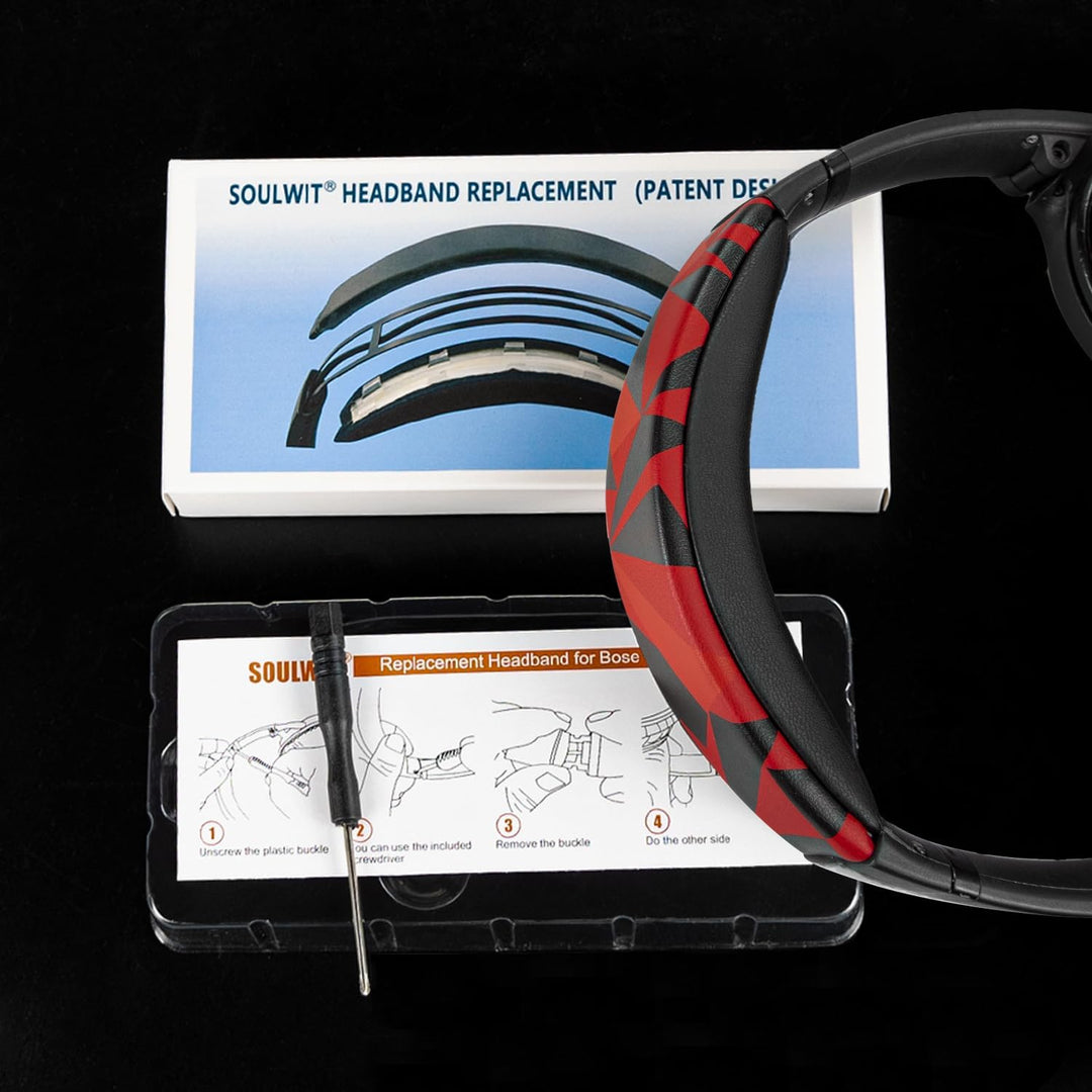 SOULWIT Ersatz Kopfband Headband für Bose QC35 & QuietComfort 35 II (QC35 ii) Kopfhörer,DIY Stirnban