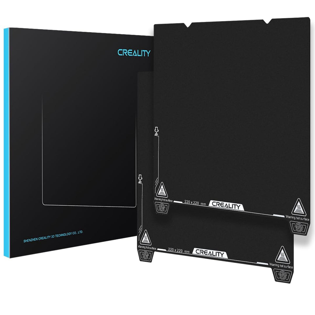 Creality Offiziell 2PCS Ender 3 V3 SE Bauplatte, 235x235mm PEI Blatt strukturierte Oberfläche flexib