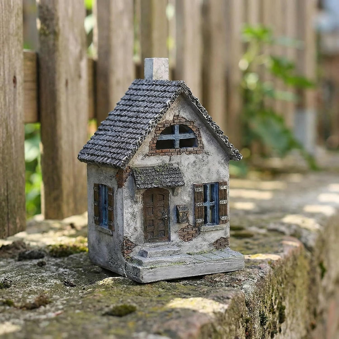 Toyvian Gartenhaus Dekorationen Kleines Haus Elegantes Gartenhaus Form Weihnachtsdekor Ornament Klei