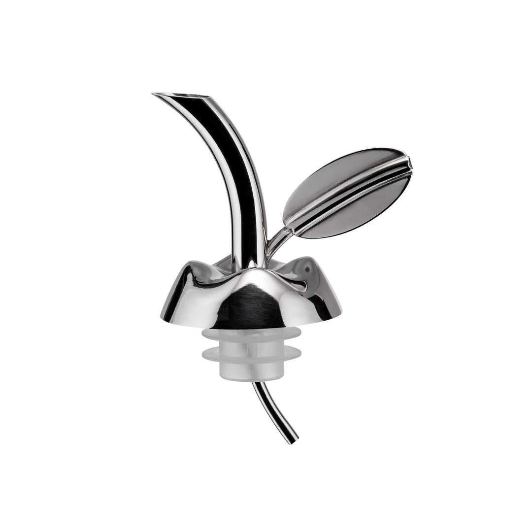 Alessi MSA32/TAP Ausgiesser für Ölflaschen Edelstahl glänzend poliert, 3.2 x 10 x 15 cm