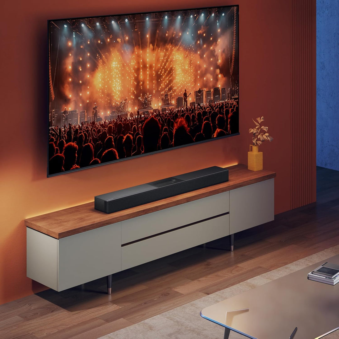 Hisense HS2000 2.1 Kanal Soundbar mit integriertem Subwoofer, 240W, Dolby Audio, Bluetooth, HDMI ARC