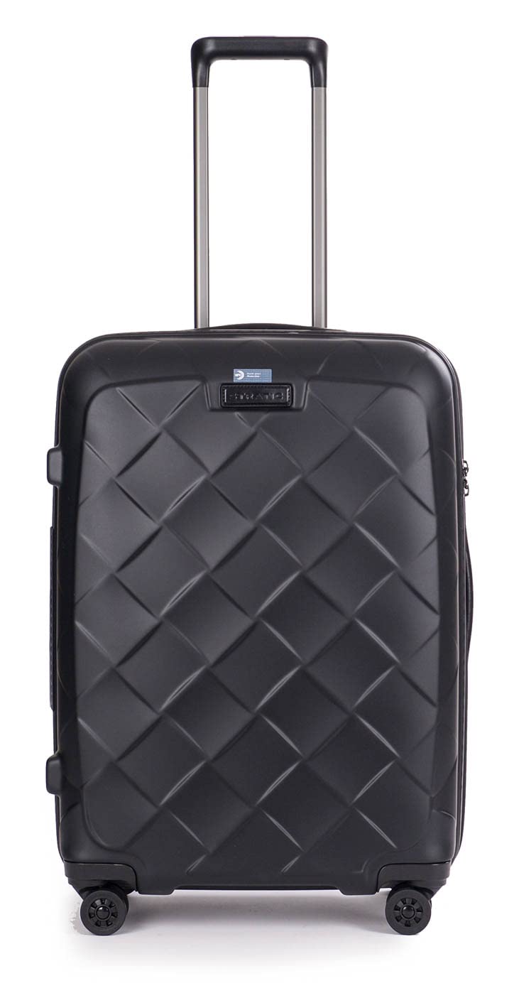 Stratic Leather and More - 4-Rollen-Trolley 66 cm M matt Black Matt Black onesize, Matt Black onesiz
