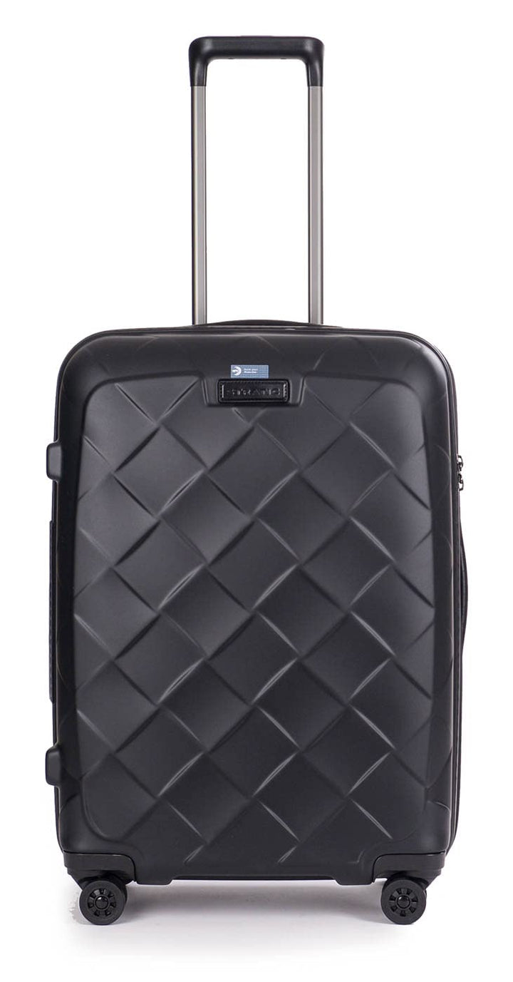 Stratic Leather and More - 4-Rollen-Trolley 66 cm M matt Black Matt Black onesize, Matt Black onesiz