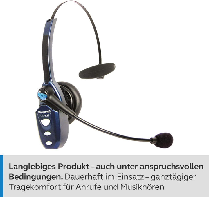 Jabra BlueParrott B250-XTS SE Bluetooth 5.0 On-Ear-Mono-Headset - für lärmintensive Umgebungen - 91%