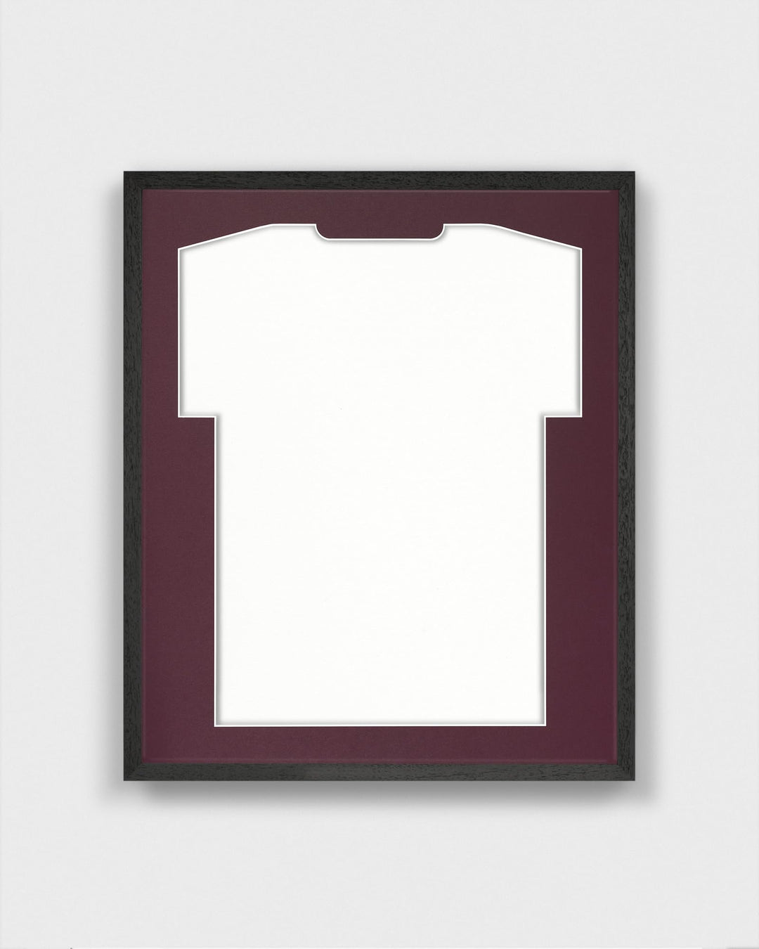 ARTIS - Bilderrahmen für Trikot - Trikotrahmen Fussball aus Holz - Objektrahmen 52,5x62,5x3 cm - Han
