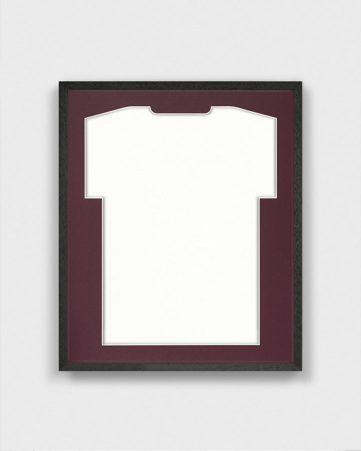 ARTIS - Bilderrahmen für Trikot - Trikotrahmen Fussball aus Holz - Objektrahmen 52,5x62,5x3 cm - Han