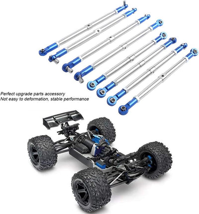 8PCS verstellbare Metall-Spurstange RC-Autozubehör für Traxxas 1/10 E-REVO2.0 5319X 5338R