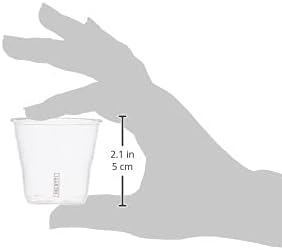 Seletti Vorratsdose Kaffee Tassen und Rührlöffel, Glas, transparent, Set 6