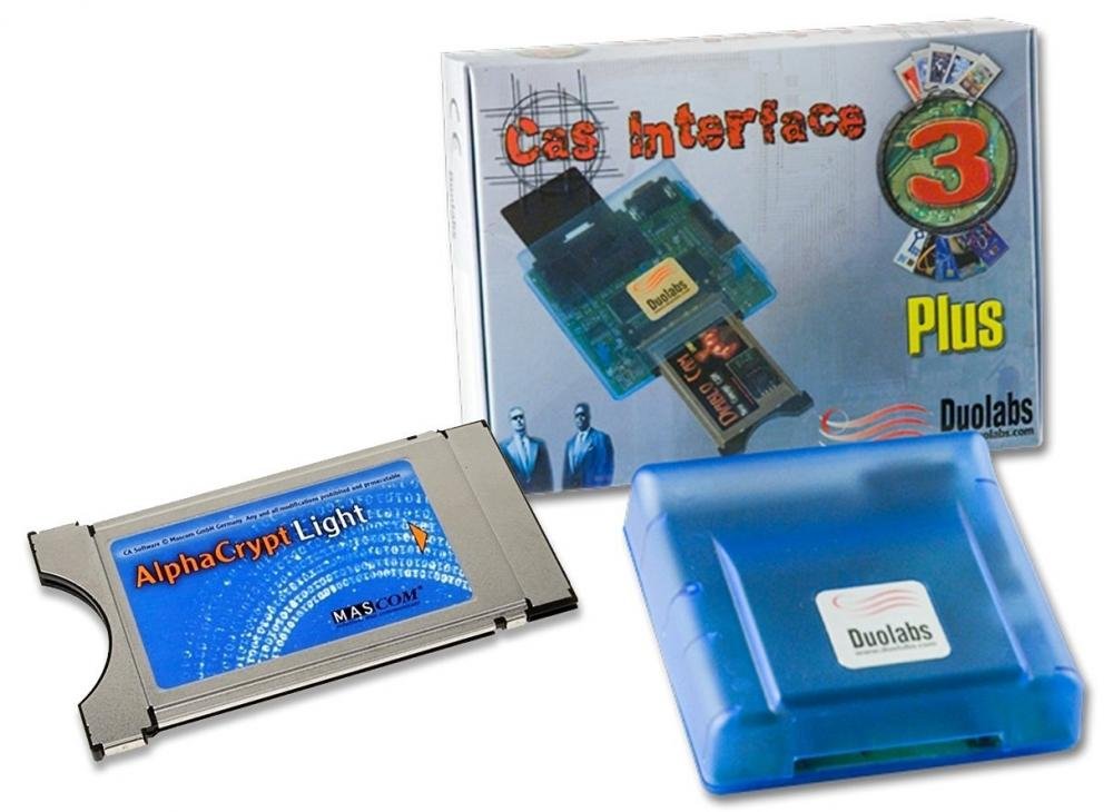 AlphaCrypt Light CI Modul R2.2 + CAS 3 Plus Programmer Set