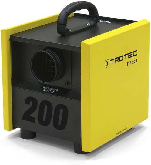 TROTEC Adsorptionstrockner Luftentfeuchter TTR 200 (max. 0,35 kg/h)