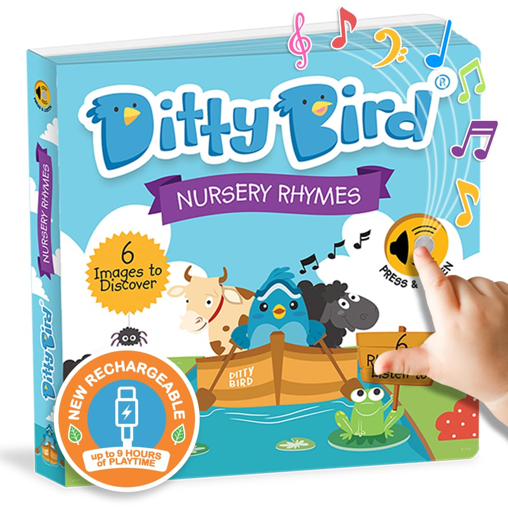 DITTY BIRD NURSERY RHYMES: Comptines en anglais - itsy bitsy spider (DITTY BIRD MUSICAL BOOKS)