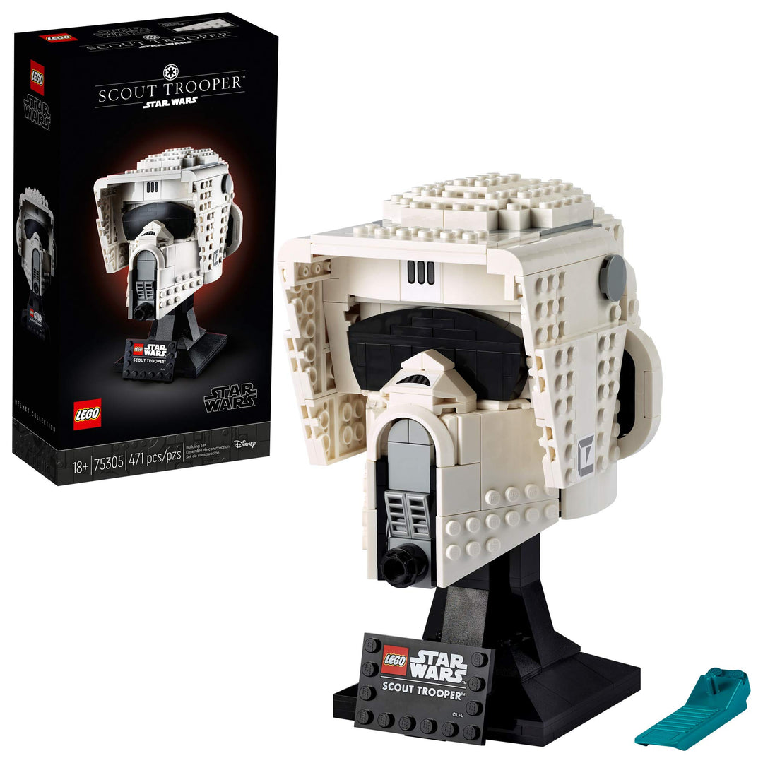 LEGO Star Wars Scout Trooper Helm 75305 Collectible Building Toy, New 2021 (471 Stück)