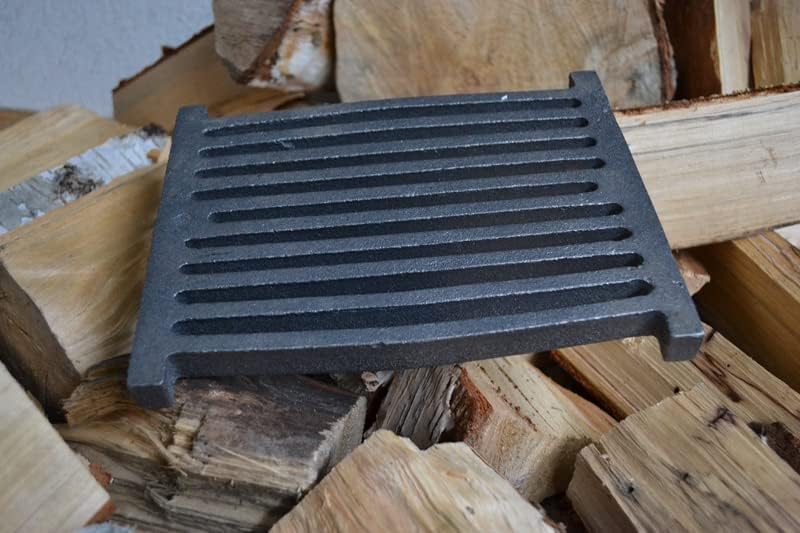 SEZAM 22,5 x 18,5 cm Gussrost Ofenrost Ascherost Kaminrost passend Kaminofen Tafelrost Rost Ofengitt