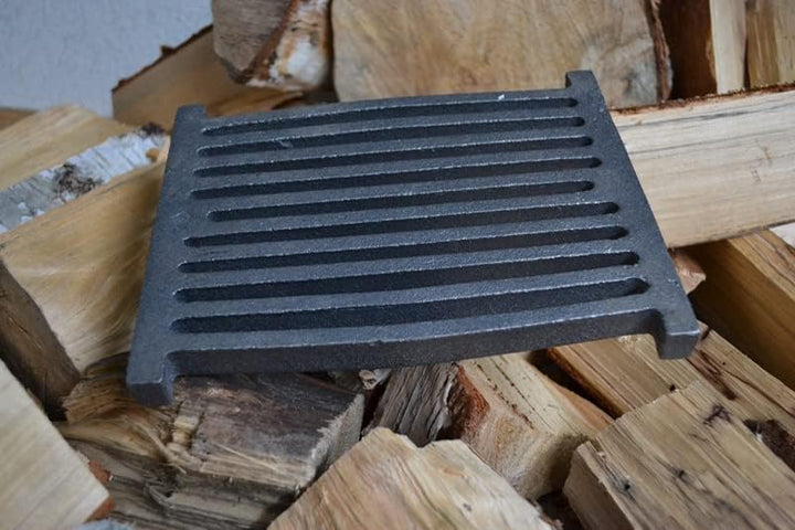 SEZAM 22,5 x 18,5 cm Gussrost Ofenrost Ascherost Kaminrost passend Kaminofen Tafelrost Rost Ofengitt